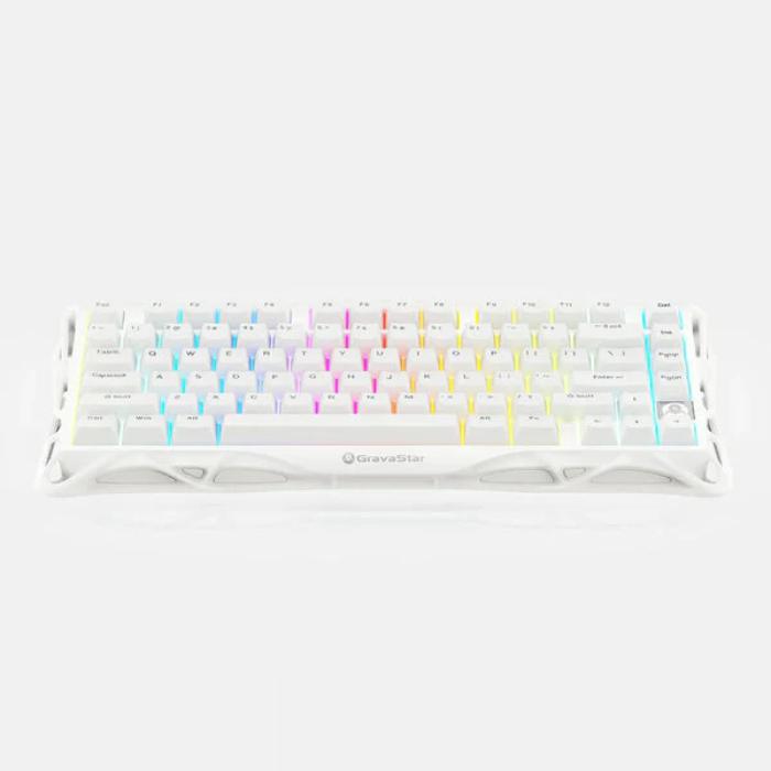 Shop and buy GravaStar Mercury K1 Lite 75% Wireless Mechanical Gaming Keyboard Tri-mode connectivity Programmable control knob| Casefactorie® online with great deals and sales prices with fast and safe shipping. Casefactorie is the largest Singapore official authorised retailer for the largest collection of mobile premium accessories.