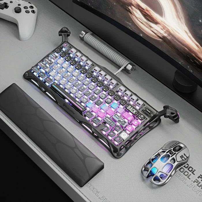 GravaStar Mercury K1 Pro 75% Wireless Mechanical Gaming Keyboard