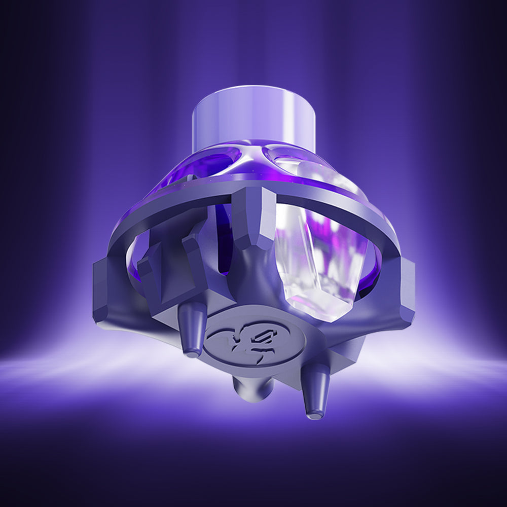 GravaStar UFO Magnetic Switch 65pcs - Jar Pack, Purple + UFO Magnetic Switch Puller