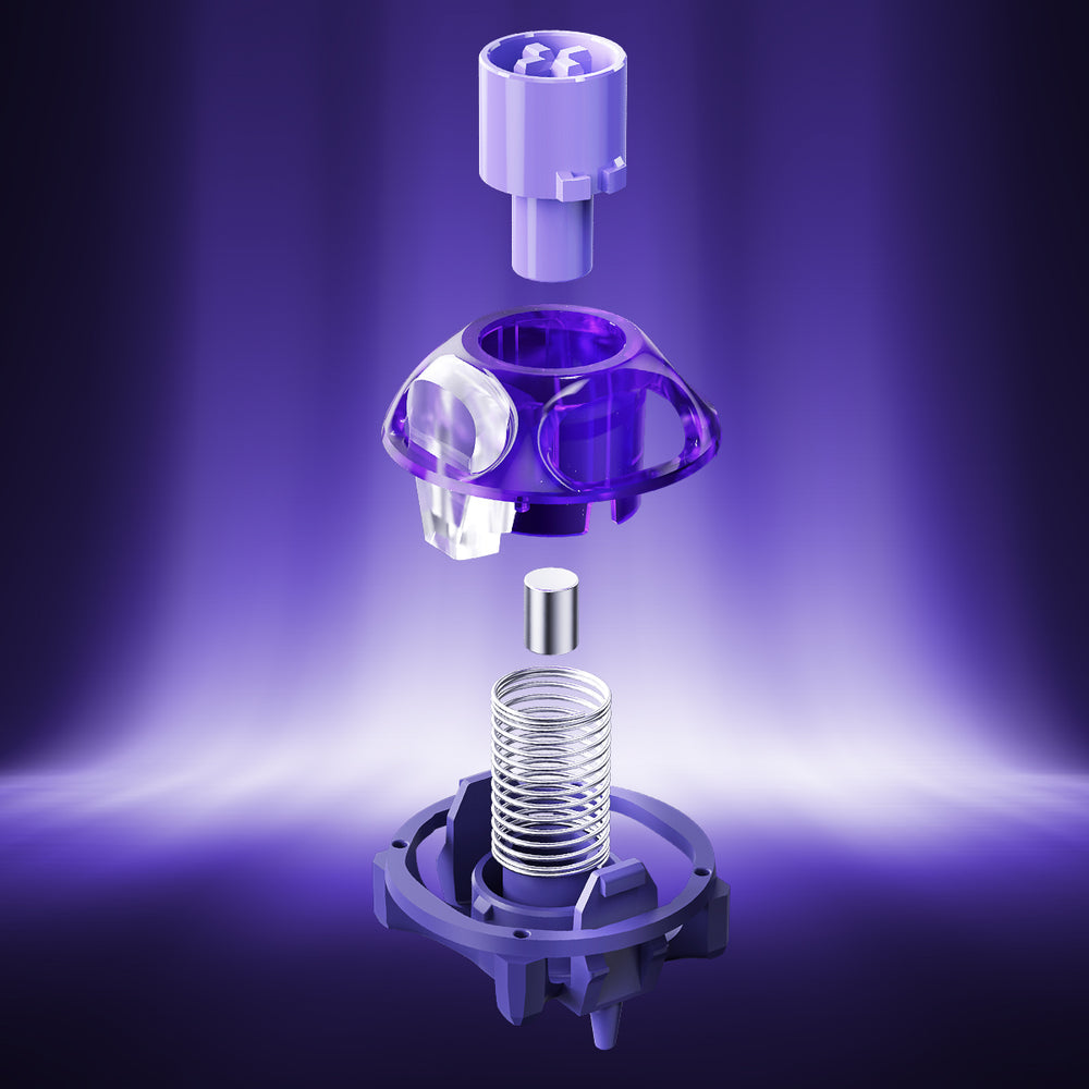 GravaStar UFO Magnetic Switch 65pcs - Jar Pack, Purple + UFO Magnetic Switch Puller