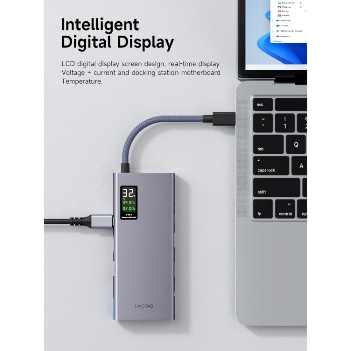 Shop and buy HAGIBIS TSX100/TSX101/TSX102 LED Display USB-C Hub, High-Resolution, Fast Data Transfer| Casefactorie® online with great deals and sales prices with fast and safe shipping. Casefactorie is the largest Singapore official authorised retailer for the largest collection of mobile premium accessories.