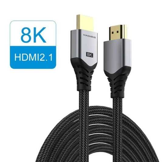 Shop and buy HAGIBIS HM03 Version 2.1 High Definition HDMI Cable Ultra HD 144Hz, 8K/60Hz, 48Gbps High Speed Transmission, Dynamic HDR| Casefactorie® online with great deals and sales prices with fast and safe shipping. Casefactorie is the largest Singapore official authorised retailer for the largest collection of mobile premium accessories.