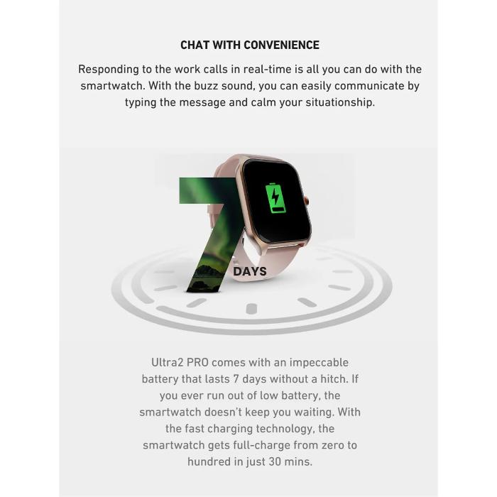 Shop and buy HIFUTURE FutureFit Ultra2 Pro Fashion Amoled SmartWatch with Bluetooth Call, Fitness Tracker| Casefactorie® online with great deals and sales prices with fast and safe shipping. Casefactorie is the largest Singapore official authorised retailer for the largest collection of mobile premium accessories.