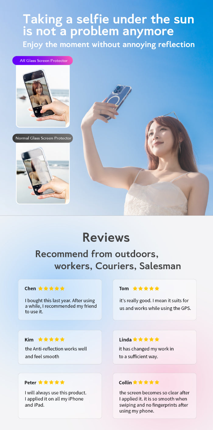 Hoda Full Coverage Tempered Glass Screen Protector for iPhone 17 Pro Max (2025)