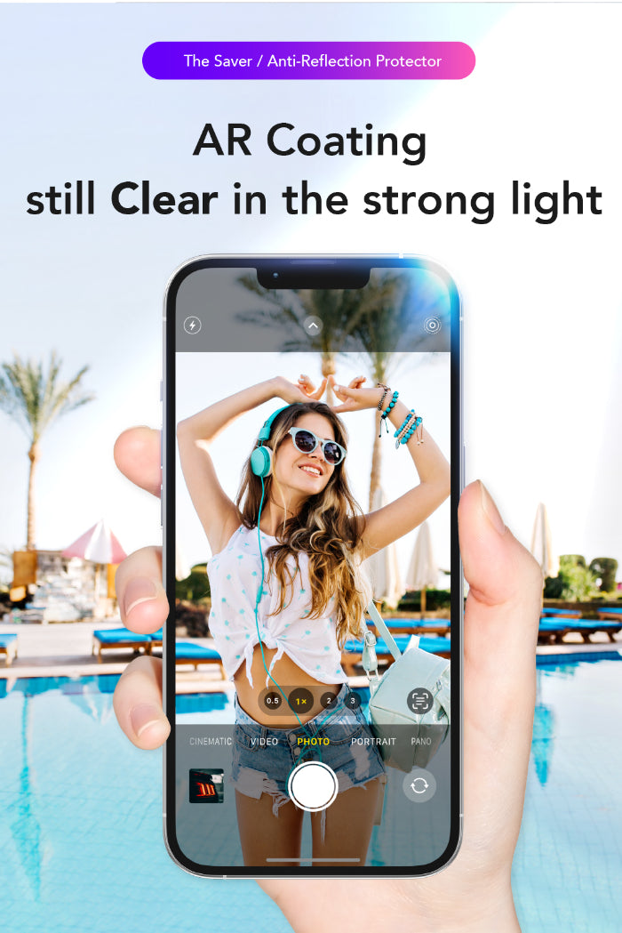 Hoda Full Coverage Tempered Glass Screen Protector for iPhone 17 Pro (2025)