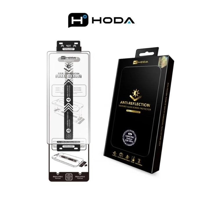 Hoda Full Coverage Tempered Glass Screen Protector for Samsung Galaxy S26 Ultra (2026)