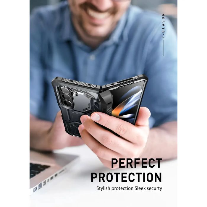 Shop and buy i-Blason Armorbox Full-Body Rugged Holster Case Samsung Galaxy Z Fold 5 5G (2023) Built-in Screen Protector| Casefactorie® online with great deals and sales prices with fast and safe shipping. Casefactorie is the largest Singapore official authorised retailer for the largest collection of mobile premium accessories.