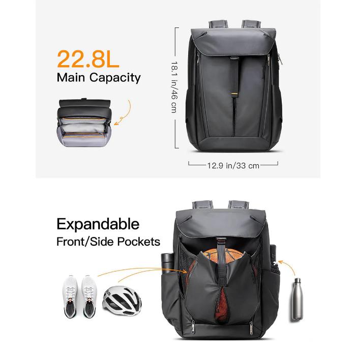 anti theft travel backpack singapore INATECK Travel Function Waterproof Anti-theft Computer Backpack – Casefactorie®