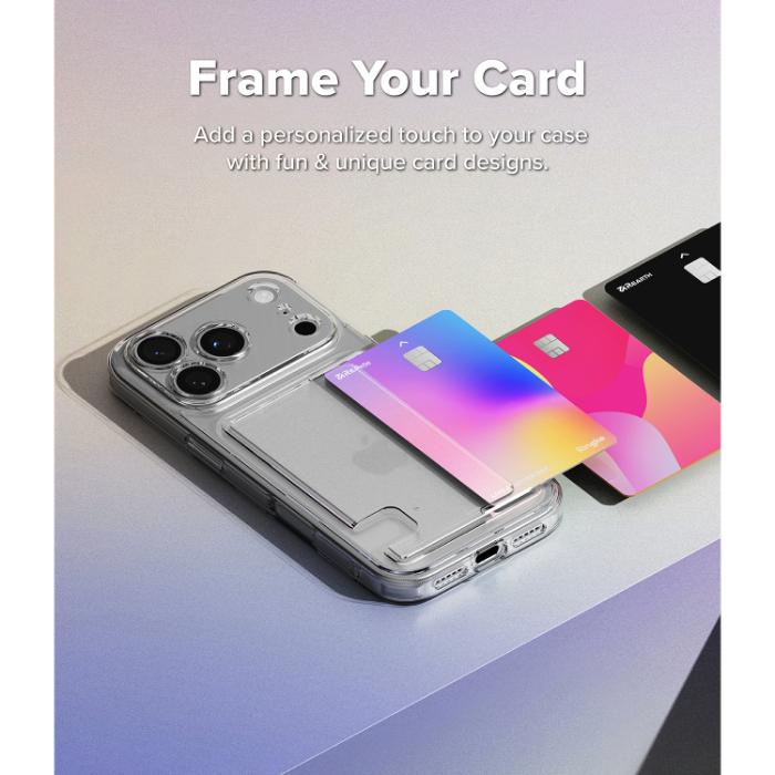 RINGKE Fusion Card Case for iPhone 17 Pro 6.3" (2025)