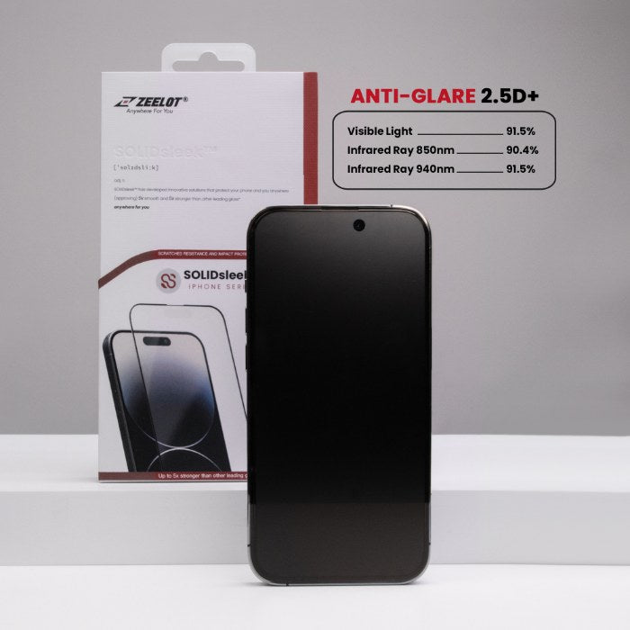 Shop and buy ZEELOT SOLIDsleek 2.5D Tempered Glass Screen Protector iPhone 15 (2023) Clear Matte Privacy Anti-Blue Ray| Casefactorie® online with great deals and sales prices with fast and safe shipping. Casefactorie is the largest Singapore official authorised retailer for the largest collection of mobile premium accessories.