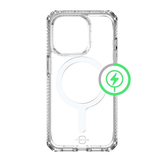 Shop and buy ITSKINS Hybrid R Clear Magnetic Case for iPhone 15 Pro Max (2023) Shockproof Antimicrobial| Casefactorie® online with great deals and sales prices with fast and safe shipping. Casefactorie is the largest Singapore official authorised retailer for the largest collection of mobile premium accessories.