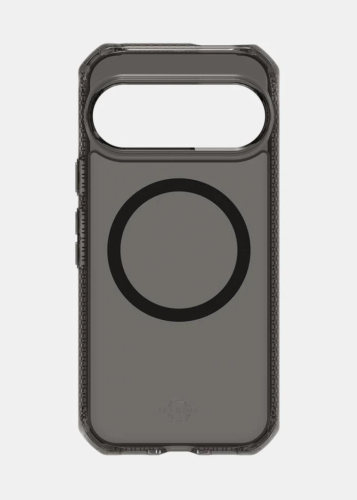 Smoke ITSKINS Hybrid R Vapor Magnetic Case for Google Pixel 10 Pro XL (2025) on a white background