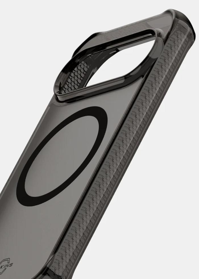 Smoke ITSKINS Hybrid R Vapor Magnetic Case for Google Pixel 10 Pro XL (2025) on a white background