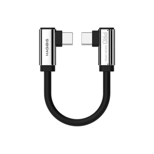 HAGIBIS UAF10B 240W Type-C Full-Featured Cable 80Gbps 8K,15cm