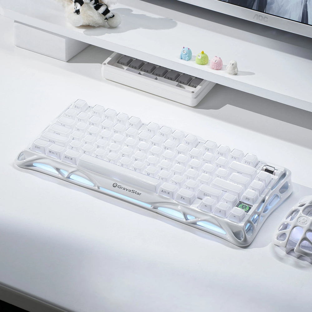GravaStar Mercury K1 75% Wireless Mechanical Gaming Keyboard
