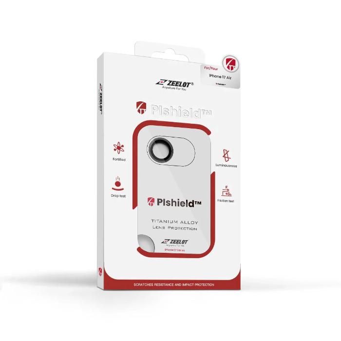 ZEELOT Pishield Titanium Alloy Lens Protector for iPhone Air 6.5" (2025)