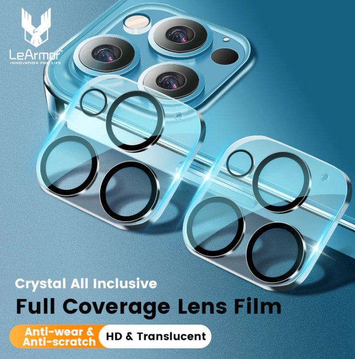 Shop and buy LeArmor Crystal Lens Protector Tempered Glass iPhone 13 Pro 6.1"/13 Pro Max 6.7" Scratch Resistant| Casefactorie® online with great deals and sales prices with fast and safe shipping. Casefactorie is the largest Singapore official authorised retailer for the largest collection of mobile premium accessories.