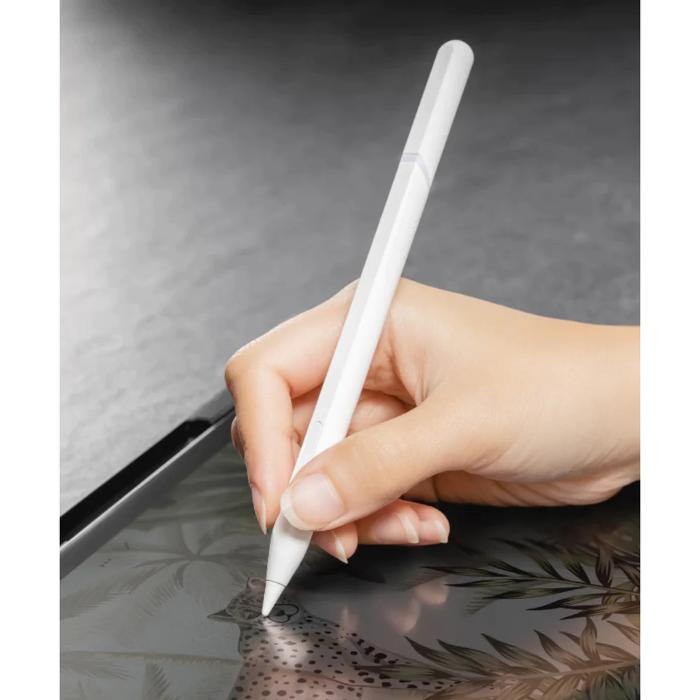 Shop and buy MagEasy MAESTRO Magnetic Stylus Pencil Compatible for iPad (With Palm Rejection/Tilt Sensitivity/Magnetic Attaching/Type C Port, Extra tips)| Casefactorie® online with great deals and sales prices with fast and safe shipping. Casefactorie is the largest Singapore official authorised retailer for the largest collection of mobile premium accessories.