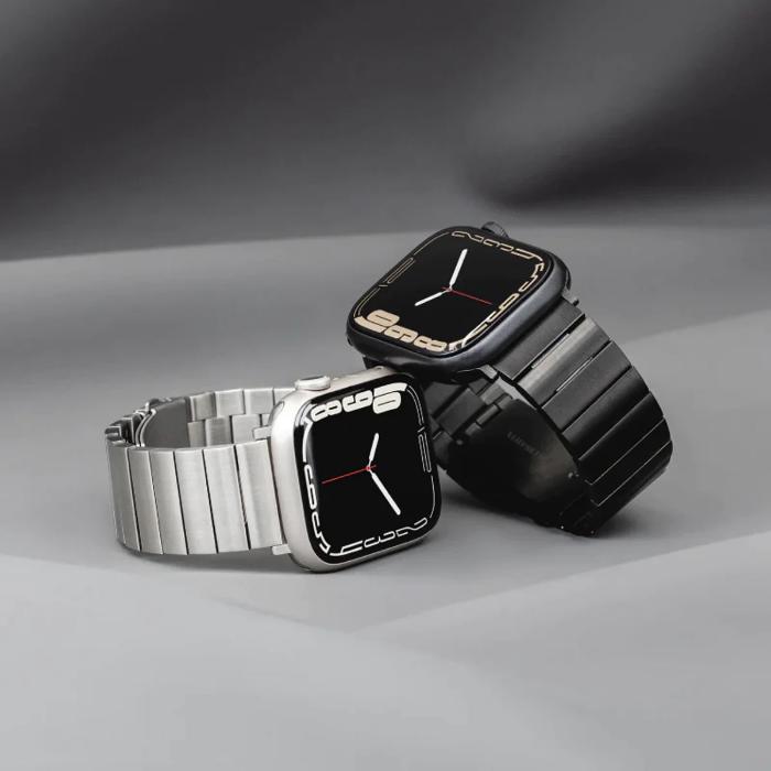 Shop and buy MagEasy Maestro Stainless Steel Adjustable Watch Wristband Compatible for Apple Watch Ultra/ S4-S9 42/44/45/49mm| Casefactorie® online with great deals and sales prices with fast and safe shipping. Casefactorie is the largest Singapore official authorised retailer for the largest collection of mobile premium accessories.