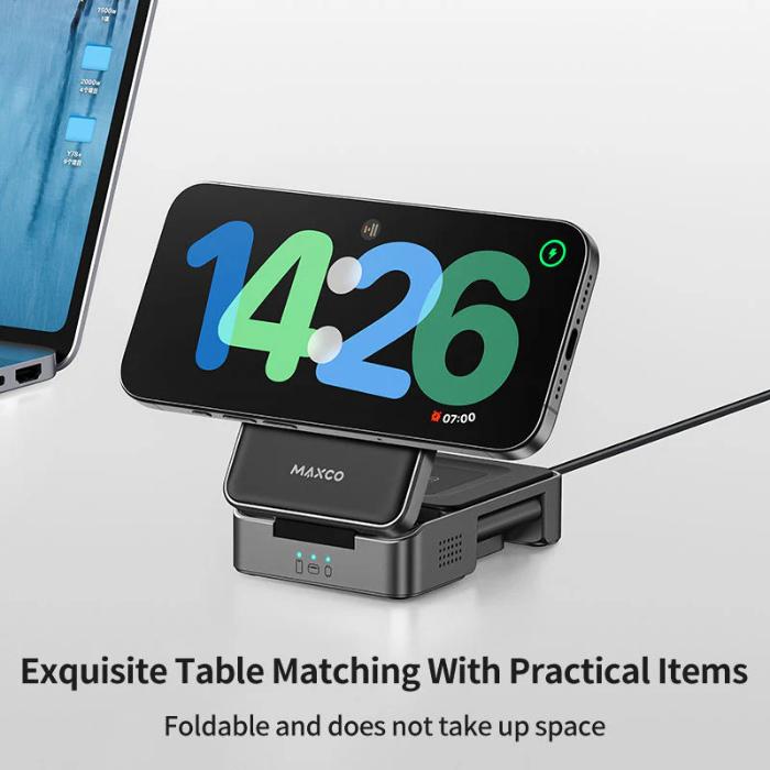 Shop and buy MAXCO MW13 Qi2 15W 3-in-1 Foldable Adjustable Fit Magnetic Wireless Charger| Casefactorie® online with great deals and sales prices with fast and safe shipping. Casefactorie is the largest Singapore official authorised retailer for the largest collection of mobile premium accessories.