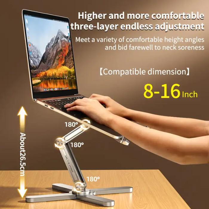 Shop and buy MCHOSE N86 Adjustable Laptop Stand with 360 Rotating Base Effective heat dissipation 6 adjustable angles| Casefactorie® online with great deals and sales prices with fast and safe shipping. Casefactorie is the largest Singapore official authorised retailer for the largest collection of mobile premium accessories.