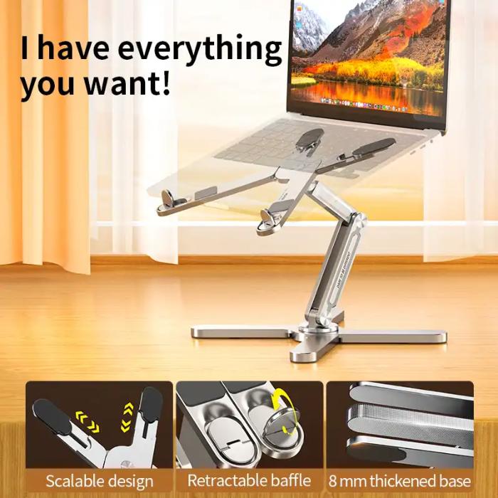 Shop and buy MCHOSE N86 Adjustable Laptop Stand with 360 Rotating Base Effective heat dissipation 6 adjustable angles| Casefactorie® online with great deals and sales prices with fast and safe shipping. Casefactorie is the largest Singapore official authorised retailer for the largest collection of mobile premium accessories.