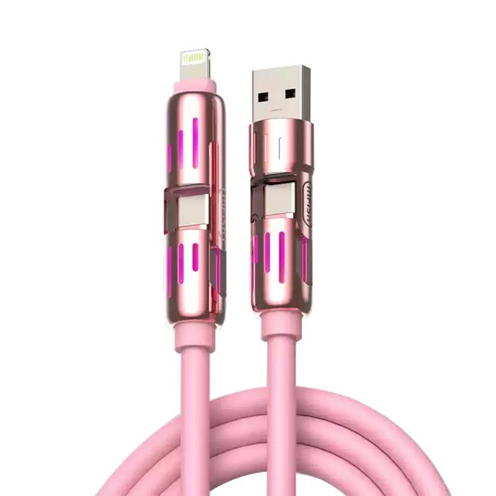 Shop and buy MFISH Armored Dragon 4-in-1 240W Fast Charging Cable 2m USB-C USB-A Lightning High-Power Charging| Casefactorie® online with great deals and sales prices with fast and safe shipping. Casefactorie is the largest Singapore official authorised retailer for the largest collection of mobile premium accessories.