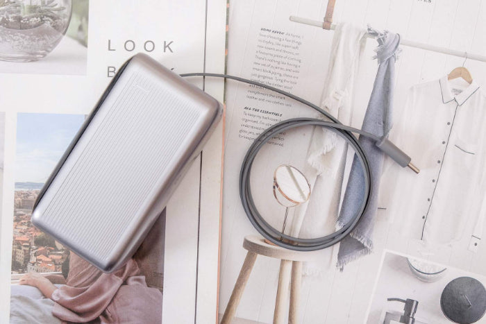 MIIIW M310 Pro 45W 10000mAh Digital Display Fast Charging Power Bank with Built-in Cable