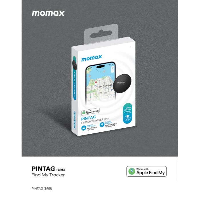 Shop and buy Momax BR5 PINTAG Find My Tracker real-time tracking built-in iOS Find APP Built-in buzzer Ultra-long battery| Casefactorie® online with great deals and sales prices with fast and safe shipping. Casefactorie is the largest Singapore official authorised retailer for the largest collection of mobile premium accessories .