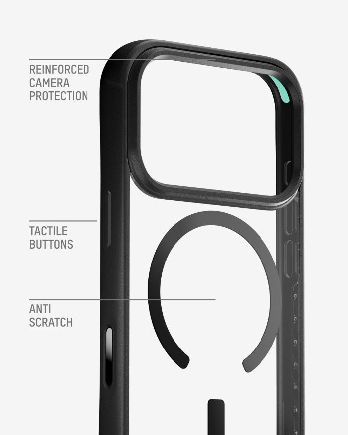 MOUS Clarity 3.0 Case for iPhone 17 Pro 6.3" (2025)