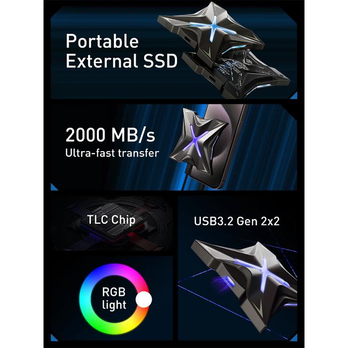 Shop and buy MOVESPEED Ray X20 Alien Series Portable Solid State Drive (PSSD) External SSD on-the-go Safe Reliable| Casefactorie® online with great deals and sales prices with fast and safe shipping. Casefactorie is the largest Singapore official authorised retailer for the largest collection of mobile premium accessories.