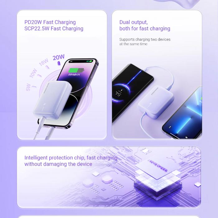 Shop and buy MOVESPEED YSPBQ10 22.5W 10000mAh Wireless Power Bank| Casefactorie® online with great deals and sales prices with fast and safe shipping. Casefactorie is the largest Singapore official authorised retailer for the largest collection of mobile premium accessories.