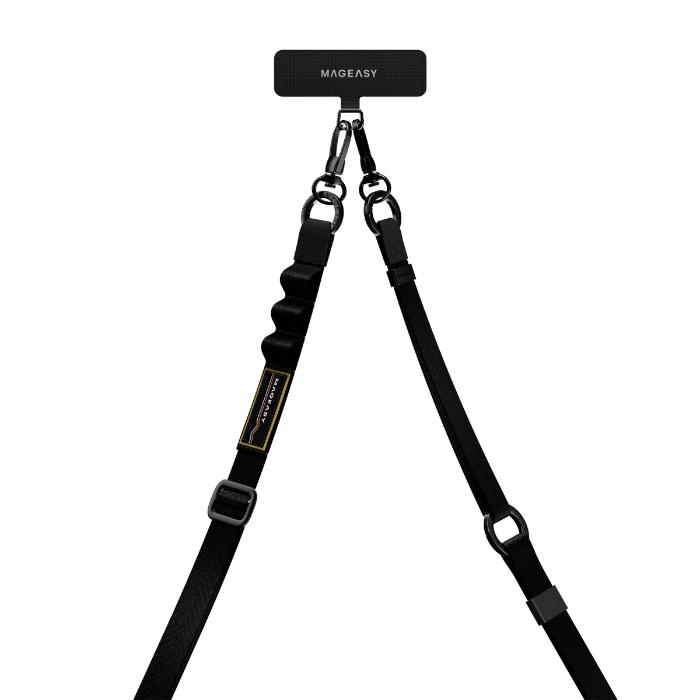 Shop and buy MagEasy 2-in-1 Utility Adjustable Phone Lanyard Crossbody and Detachable Wrist Strap - 20mm | Casefactorie® online with great deals and sales prices with fast and safe shipping. Casefactorie is the largest Singapore official authorised retailer for the largest collection of mobile premium accessories.