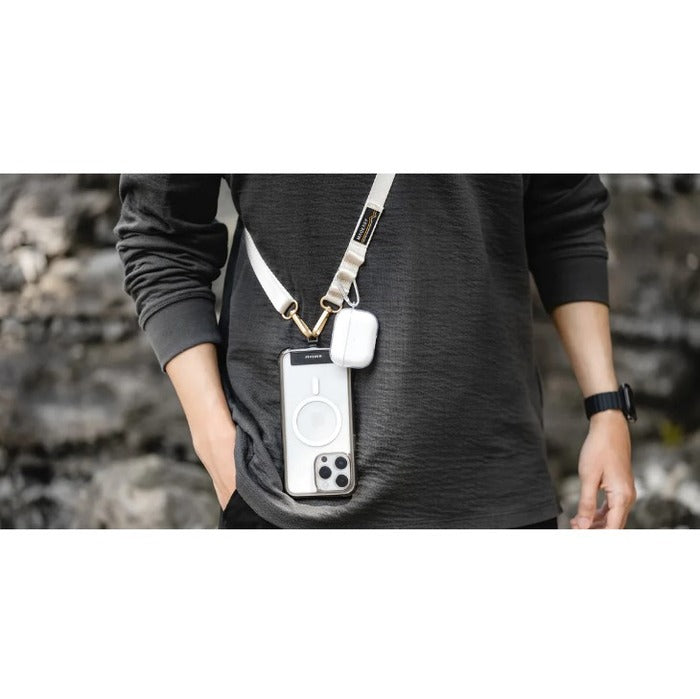 Shop and MagEasy Adjustable Crossbody Phone Lanyard Strap+Strap Card -20mm Loop+ System Ring Holder metal design| Casefactorie® online with great deals and sales prices with fast and safe shipping. Casefactorie is the largest Singapore official authorised retailer for the largest collection of mobile premium accessories.