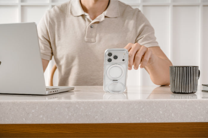 SwitchEasy MagStand M Stand Guard Protective Case for iPhone 17 Pro Max 6.9" (2025)