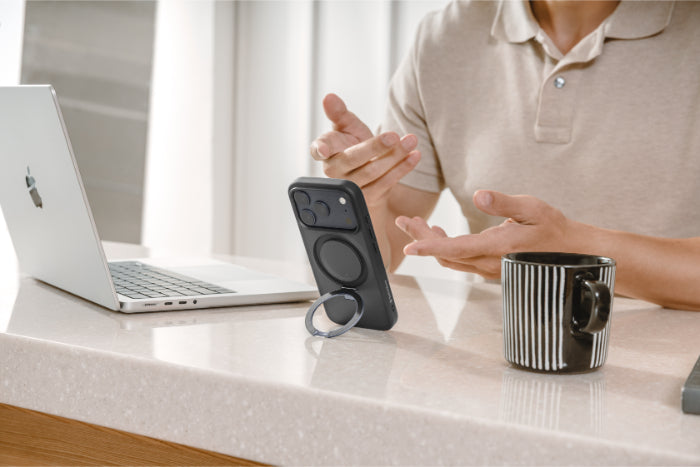 SwitchEasy MagStand M Stand Guard Protective Case for iPhone Air 6.5" (2025)