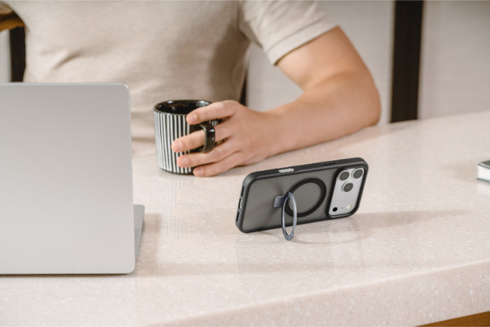 SwitchEasy MagStand M Stand Guard Protective Case for iPhone 17 Pro 6.3" (2025)