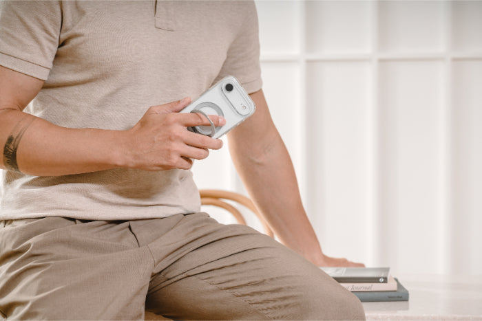 SwitchEasy MagStand M Stand Guard Protective Case for iPhone Air 6.5" (2025)