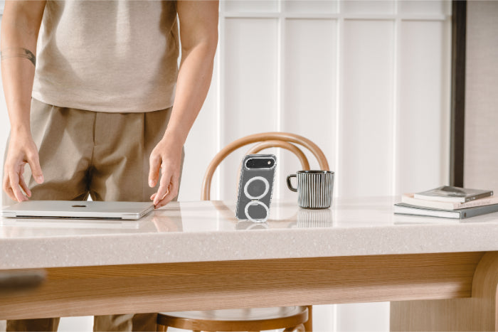 SwitchEasy MagStand M Stand Guard Protective Case for iPhone 17 6.3" (2025)