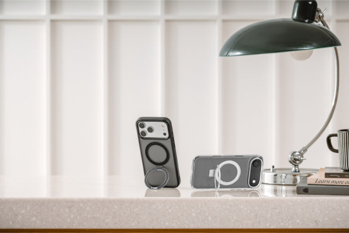 SwitchEasy MagStand M Stand Guard Protective Case for iPhone 17 6.3" (2025)