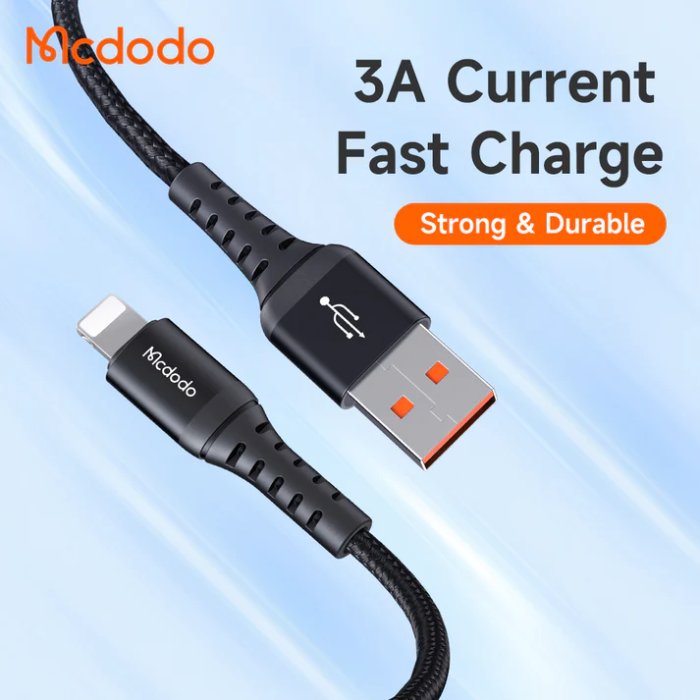 Shop and buy Mcdodo Buy Now Series USB-A to Lightning Data Cable Fast charging Strong durable Bending-resistant| Casefactorie® online with great deals and sales prices with fast and safe shipping. Casefactorie is the largest Singapore official authorised retailer for the largest collection of mobile premium accessories.