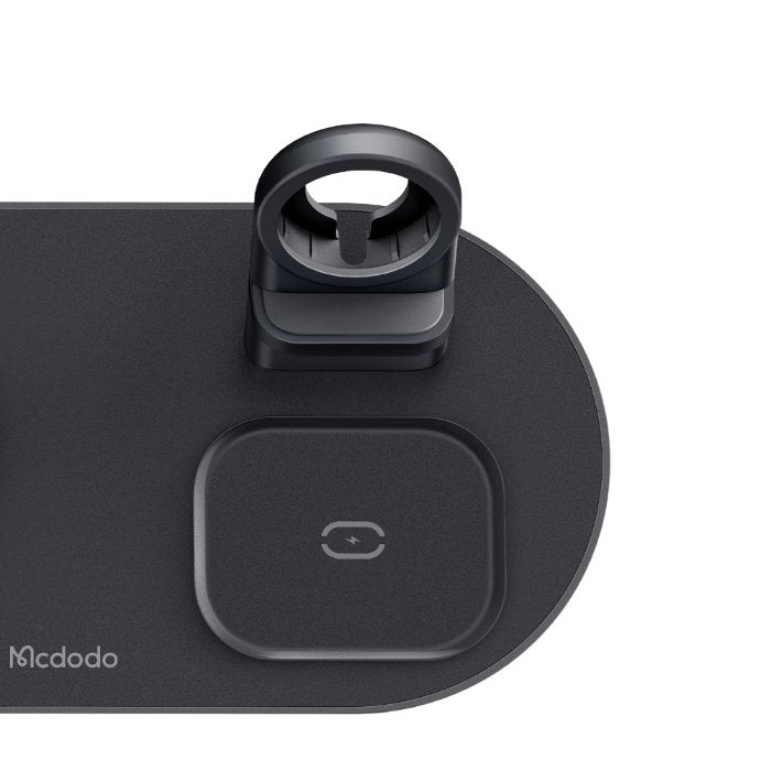 Shop and buy Mcdodo Spaceship Series 3-in-1 Wireless Charger Pro 15W Use for USB-C Apple Watch Charger| Casefactorie® online with great deals and sales prices with fast and safe shipping. Casefactorie is the largest Singapore official authorised retailer for the largest collection of mobile premium accessories.