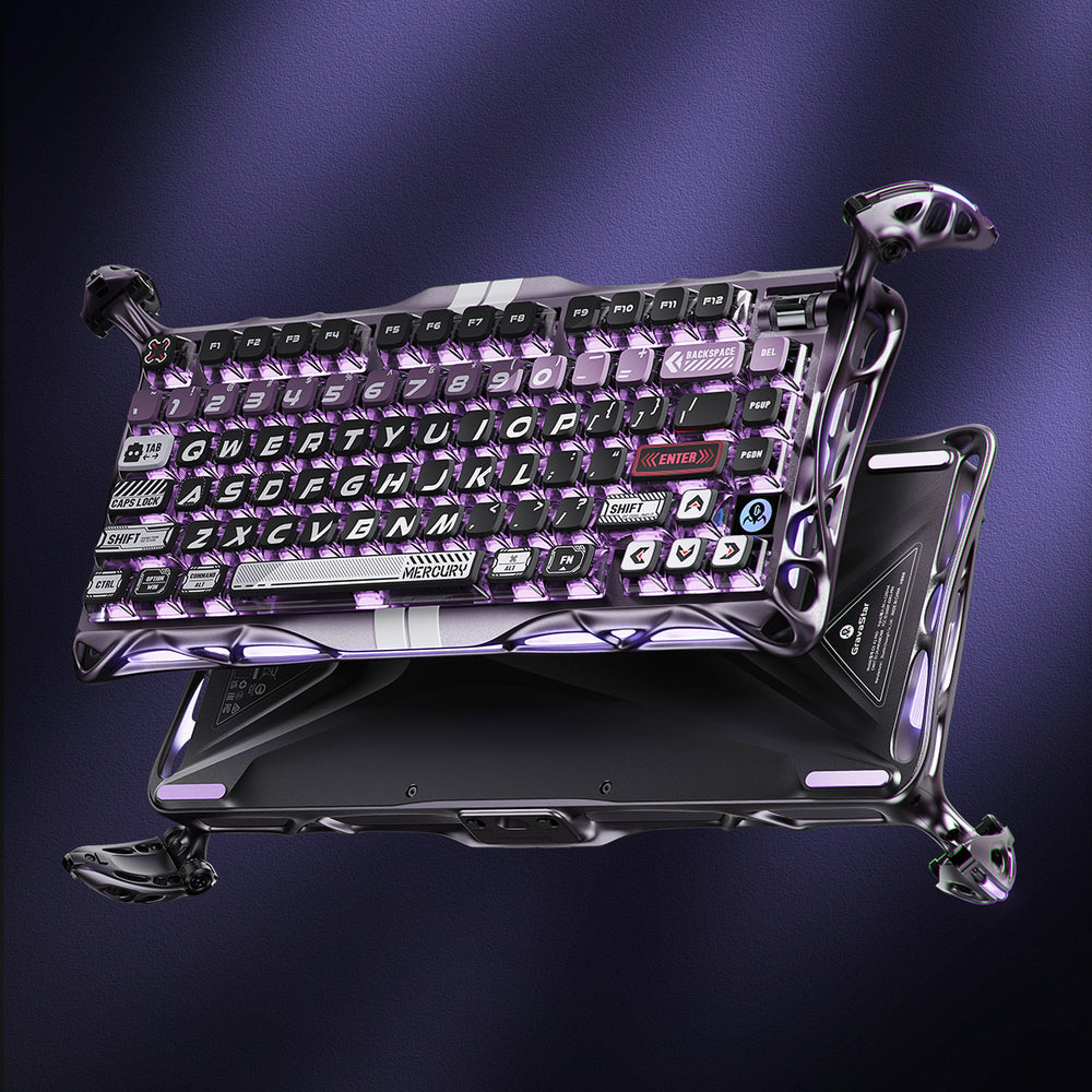 GravaStar Mercury V75 Pro 75% Hall Effect Magnetic Switch Gaming Keyboard