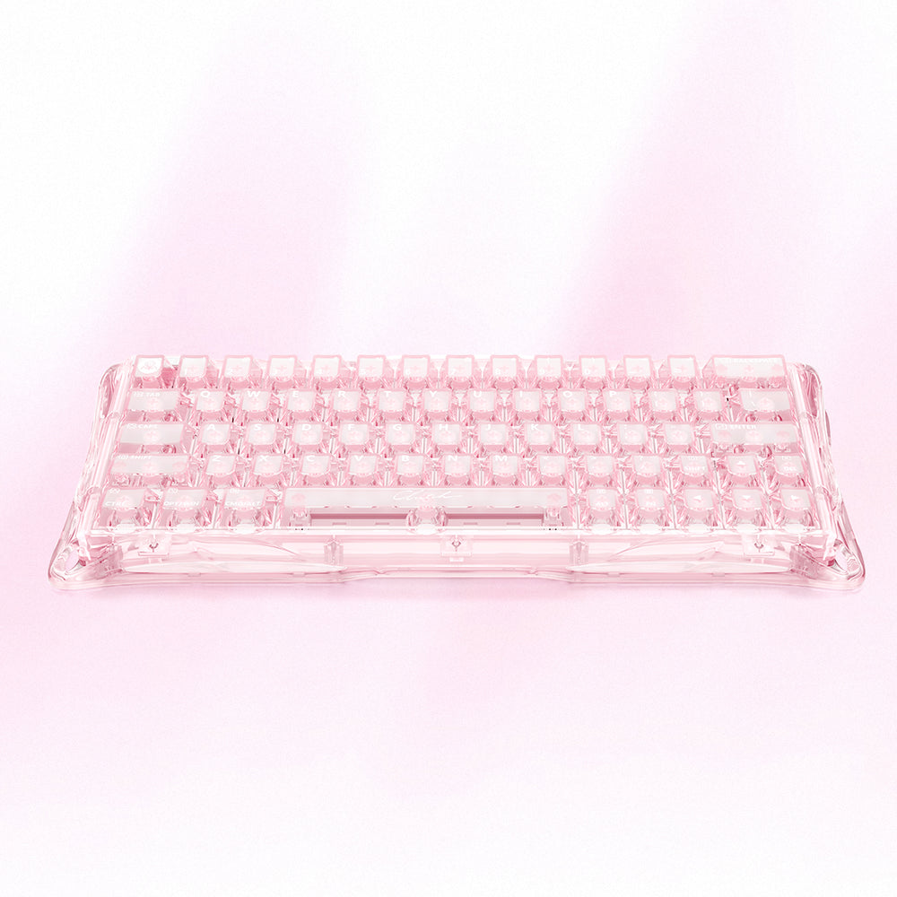 GravaStar Mercury  V60 60% Hall Effect Magnetic Switch Gaming Keyboard，Onyx Crystal