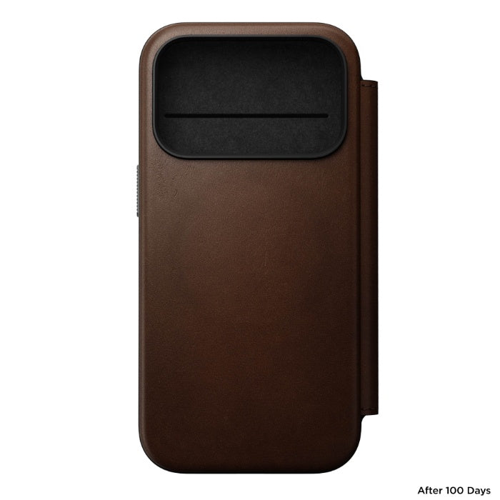 NOMAD Modern Leather Folio Case for iPhone 17 Pro 6.3" (2025) by Nomad Leather