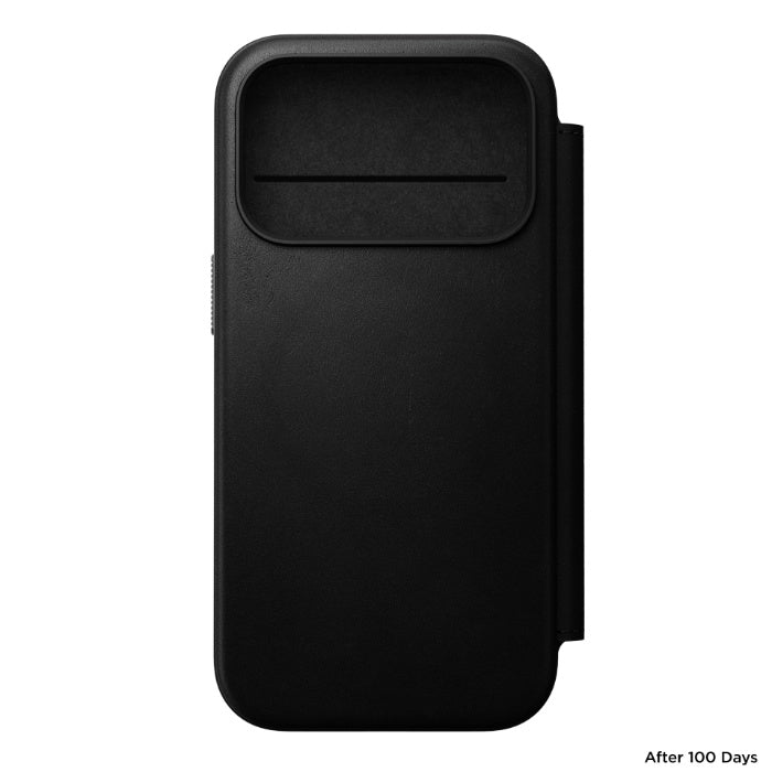 NOMAD Modern Leather Folio Case for iPhone 17 Pro 6.3