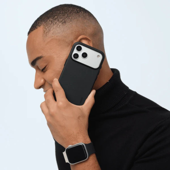 Moft Movas Leather Magnetic Snap Case for iPhone 17 Pro Max (2025)