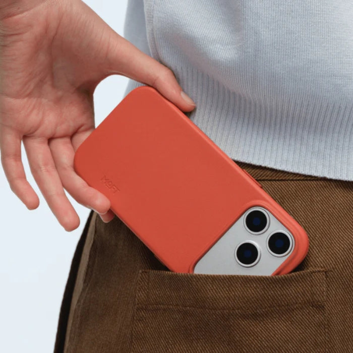 Moft Movas Leather Magnetic Snap Case for iPhone 17 Pro Max (2025)