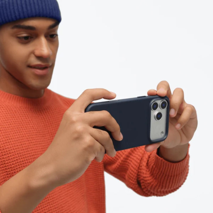 Moft Movas Leather Magnetic Snap Case for iPhone 17 Pro Max (2025)