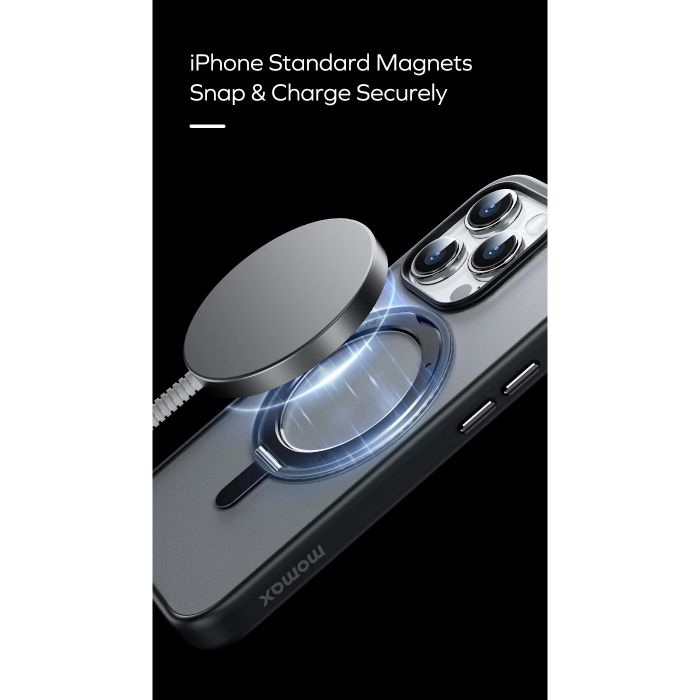 Shop and buy Momax CaseFORM Roller Magnetic Protective Case for iPhone 15 Pro Max (2023) Air Cushion design| Casefactorie® online with great deals and sales prices with fast and safe shipping. Casefactorie is the largest Singapore official authorised retailer for the largest collection of mobile premium accessories.